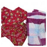 Taz and Scooby Pajama Pants & Plush Hooded Robe