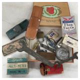 Ephemera, Tools, Yamaha, Toy Truck & Multimeter