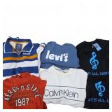 Brand Sweatshirts & Tees: Calvin Klein, Levi's