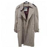 London Fog Trench Coat, 40 Regular, Made in Korea