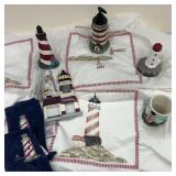 Lighthouse Theme Shower Curtain & Bathroom Decor