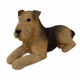 Sandicast Airedale Terrier Dog Figurine