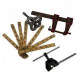 Vintage Hand Tools & Folding Ruler