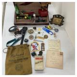 Collectibles With Sterling Brush