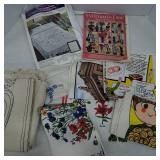 Printed & Embroidery Linens, Quilt Kit