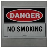 16 Danger No Smoking Signs