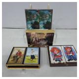 Vintage Playing Card Decks in Boxes
