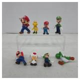 Super Mario Bros PVC Figurines Lot