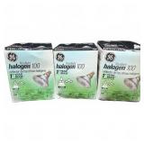 GE Halogen 100 Floodlight Bulbs In Box