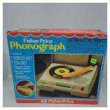 Fisher-Price Phonograph Model 825 with Box