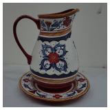 Tabletops Lifestyles Italiano Pitcher & Basin