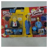 Simpsons Larry Burns & Herb Powell Action Figures
