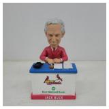 Jack Buck Cardinals Bobblehead First National Bank