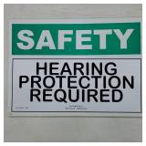 11 Safety Hearing Protection Required Signs