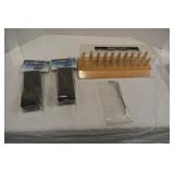Dunlop guitar slide case, violin pads, tremelo arm