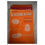 A Dozen A Day Piano Books
