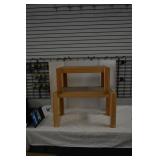 (2) Glass Top Display Stands