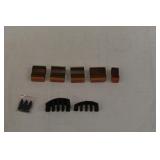 3 cord stamps & violin mutes
