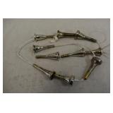 10 Trumpet Mouthpieces - Used