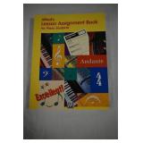 4 Piano Books