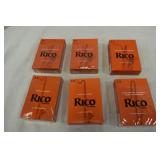 6 Boxes Rico Reeds