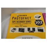 Vintage Sams Photofact Auto Radio Series
