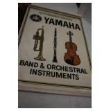 4 Assorted display cloth banners