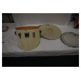 Used  12' &  14' 'Drum Heads with Rings & Drum
