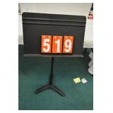 Manhassett black music stand New