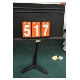 Manhassett black music stand New