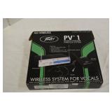 Peavey PV1 Wireless Single Channel for Vocals