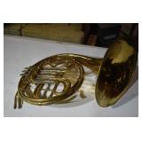 Single Brass French Horn