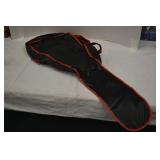 1 - Red/Black Guitar Case &  1 - Nylon Guitar Case