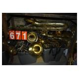 Comp. of Trombones & Large Horns for /scrap