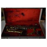 Saxophone in Case
