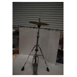 Cymbals and Cybal Stand With Foot Pedal
