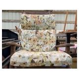 (2) CUSHIONED ROCKING CHAIRS