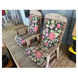 (2) ROCKING CHAIRS