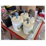(4) CANISTERS