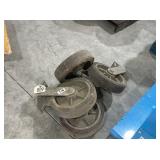 (4) LARGE CASTER WHEELS