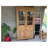 oak cabinet