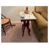 MARBLE TOP TABLE
