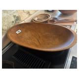 WOODEN DOUGH BOWL