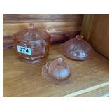 PINK DEPRESSION GLASS