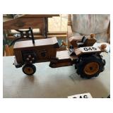 WOODEN TRACTOR