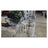 LIGHTED DEER CHRISTMAS DECOR