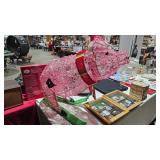 LIGHTED PIG CHRISTMAS DECOR