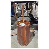 WOODEN CHURN DECOR