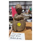 CAST IRON DOORSTOP DUTCH GIRL