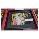 REAGAN / TRUMP FRAMED PHOTOGRAPH